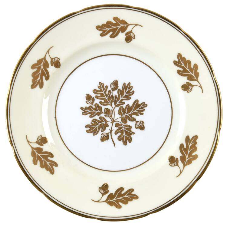 Acorn Bread & Butter Plate