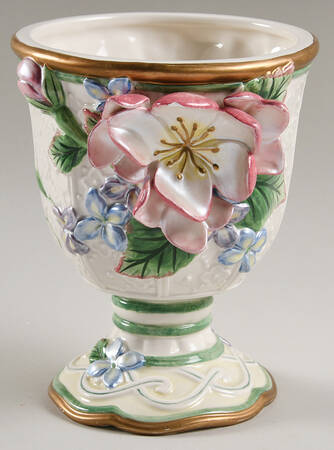 Garden Rhapsody Candy Jar No Lid