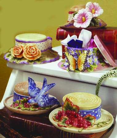 Hat Boxes Round Box & Lid