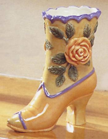 Sole Mates 6" Vase