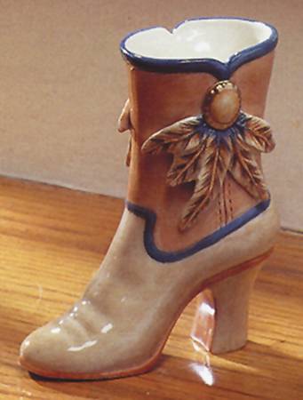 Sole Mates 6" Vase