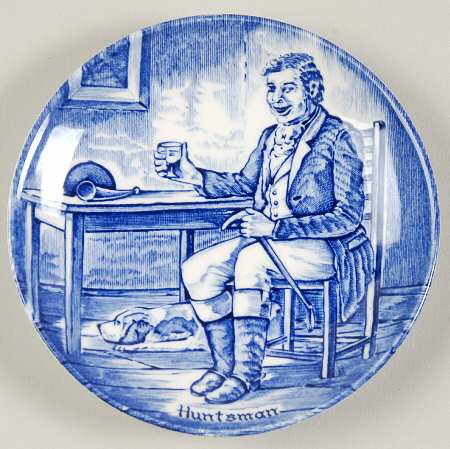 Old Chelsea Blue (Various Characters) Coaster