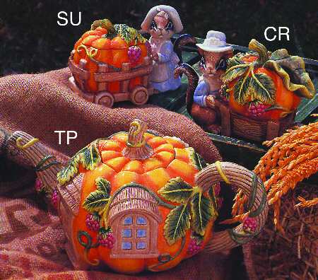 It's Harvest Time Teapot & Lid