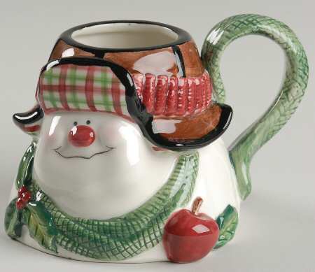 Appletree Snowman Mug