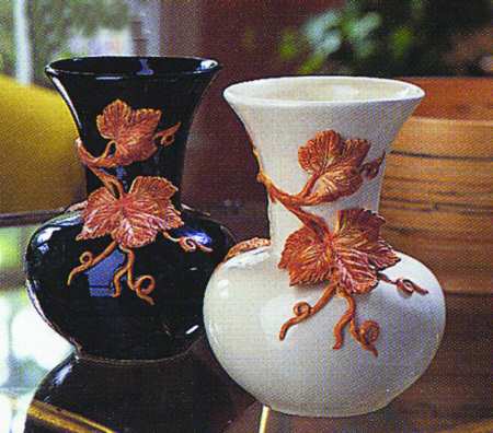 East West Ivory 7" Vase