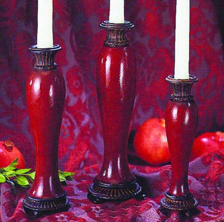 Sang de Boeuf 7" Candlestick
