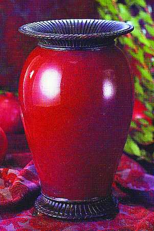 Sang de Boeuf 10" Vase
