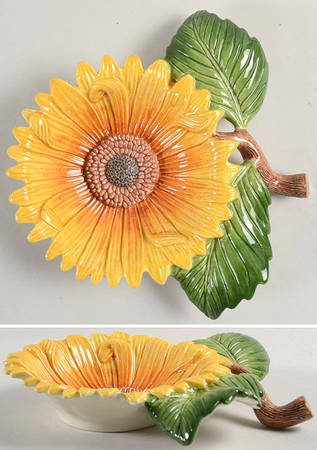 Bounitful Blossoms Open Candy Dish