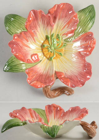 Bounitful Blossoms Open Candy Dish