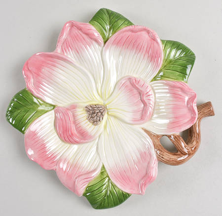 Bounitful Blossoms Canape Plate