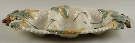 Vintage Grapes Oval Divided Server
