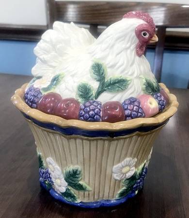 French Orchard Butter Tub & Lid