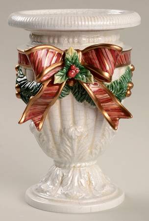 Aegean Christmas 7" Pillar Candleholder