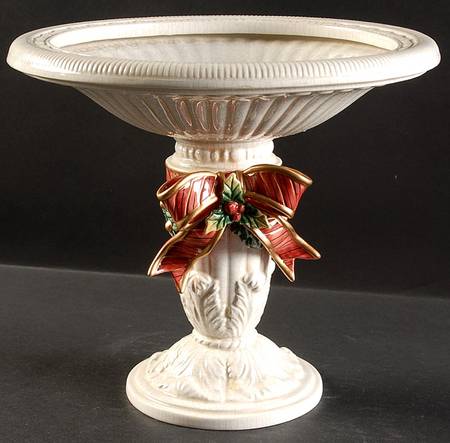 Aegean Christmas Round Compote (Height X Width)