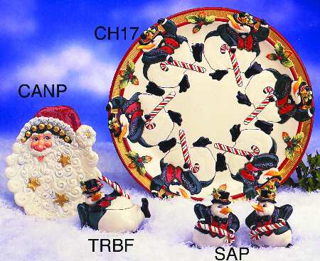 Snow Business Canape Plate