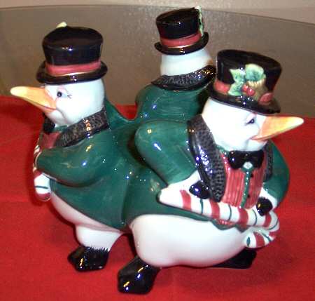 Snow Business 6" Pillar Candleholder