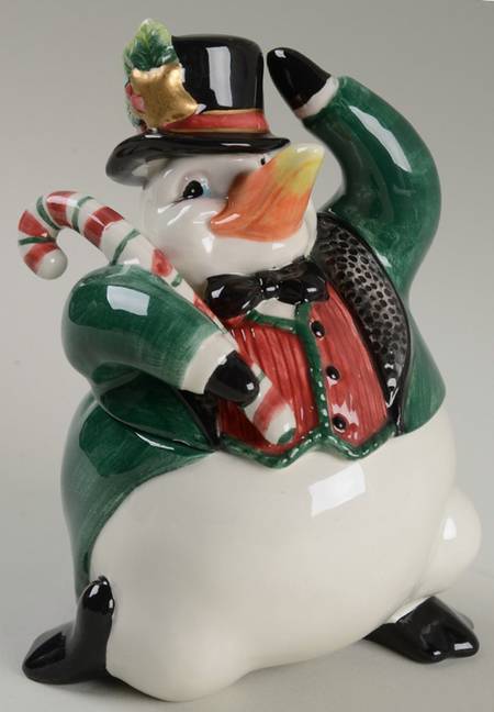 Snow Business Sugar Bowl & Lid