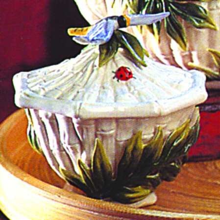 Bamboo Sugar Bowl & Lid