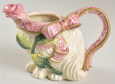 Kittens & Roses Creamer No Lid