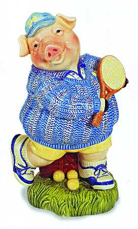 Pork Bellies Figural Trinket Box & Lid