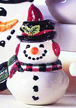 Snowman Salt & Pepper Set
