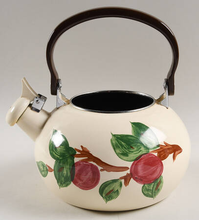 Apple (China,  Apple Backstamp) Metal Kettle No Lid