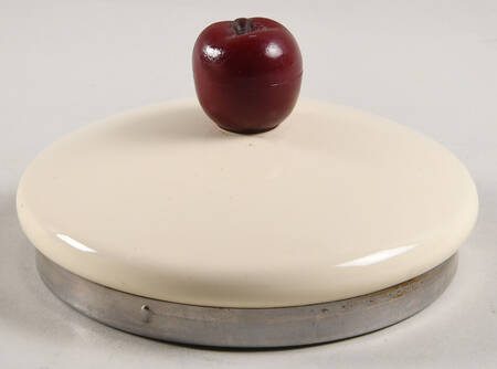 Apple (China,  Apple Backstamp) Lid for Metal Kettle