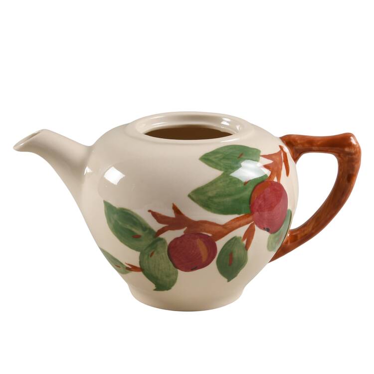 Apple (China,  Apple Backstamp) Teapot No Lid