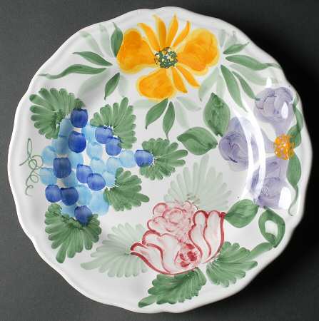 Bouquet Dinner Plate