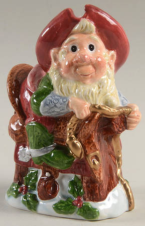 North Pole Rodeo Salt Shaker
