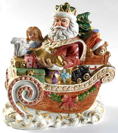 King Wenceslas Cookie Jar & Lid