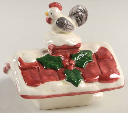 Noah's Ark Santa Lid for Figural Teapot