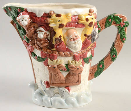 Noah's Ark Santa 48 Oz Pitcher