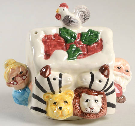 Noah's Ark Santa Stacking Pepper Shaker