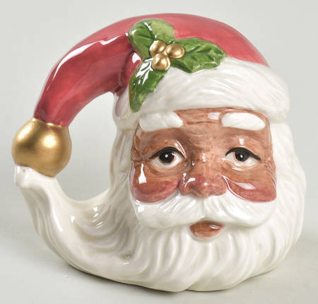 African American Santa Pepper Shaker