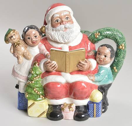 African American Santa by Fitz &amp; Floyd