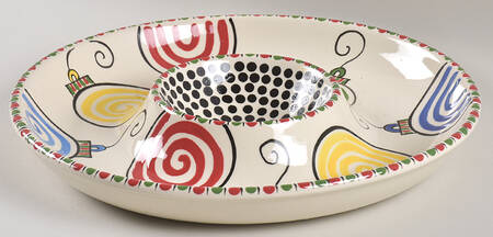 Simply Christmas 1 Piece Chip & Dip