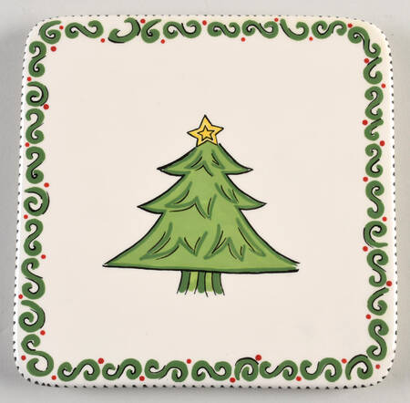 Simply Christmas Cheese Trivet by Caffco