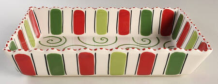 Simply Christmas 12" Rectangular Baker