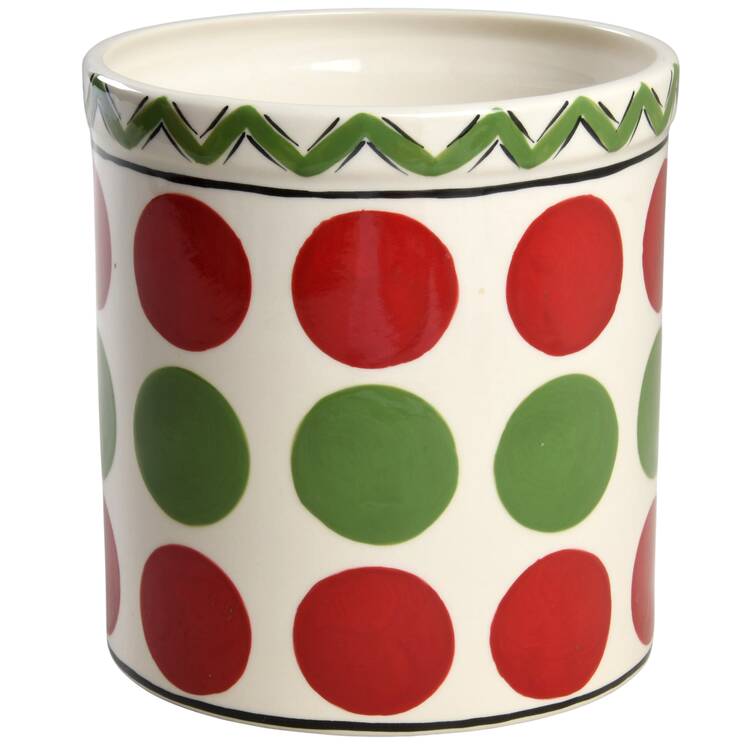 Simply Christmas Cookie Jar No Lid