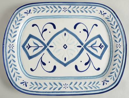 Sorrento 17" Oval Serving Platter