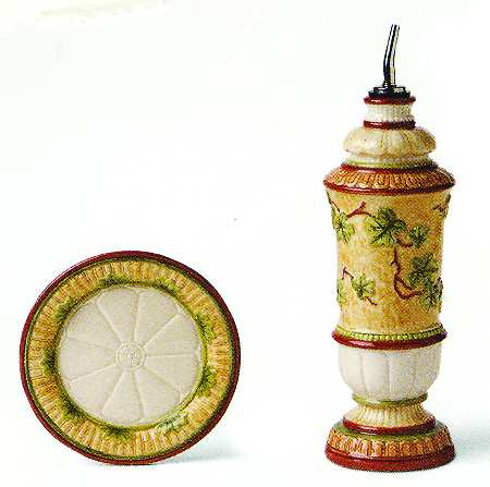 Mediterraneo Oil Drizzle Jar & Dip Saucer Set