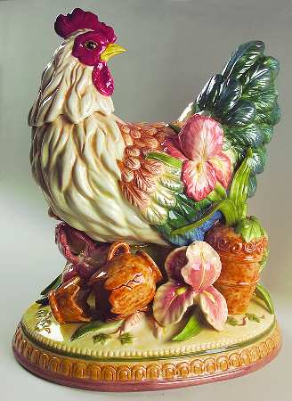 Mediterraneo Chicken Figurine