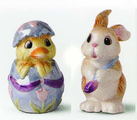Painting Easter Eggs Salt & Pepper Set