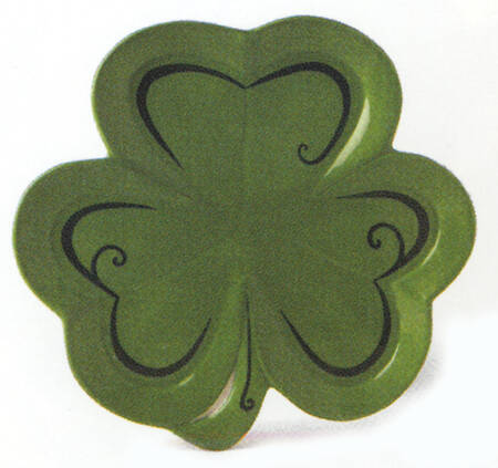 Luck O' the Irish Canape Plate