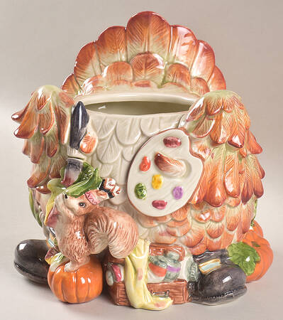 Paint Party Cookie Jar No Lid