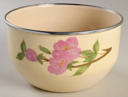 Desert Rose (China) 6 3/4" Metal Bowl