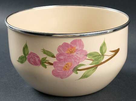 Desert Rose (China) 7" Metal Bowl