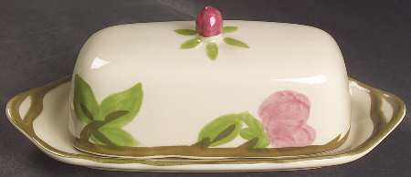 Desert Rose (China) 1/4 Lb Covered Buttered