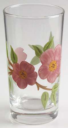 Desert Rose (China) 8 Oz Glassware Juice